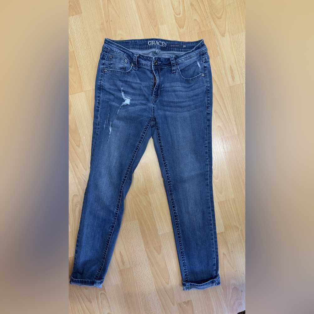 Grace Denim Blue Women's Jeans